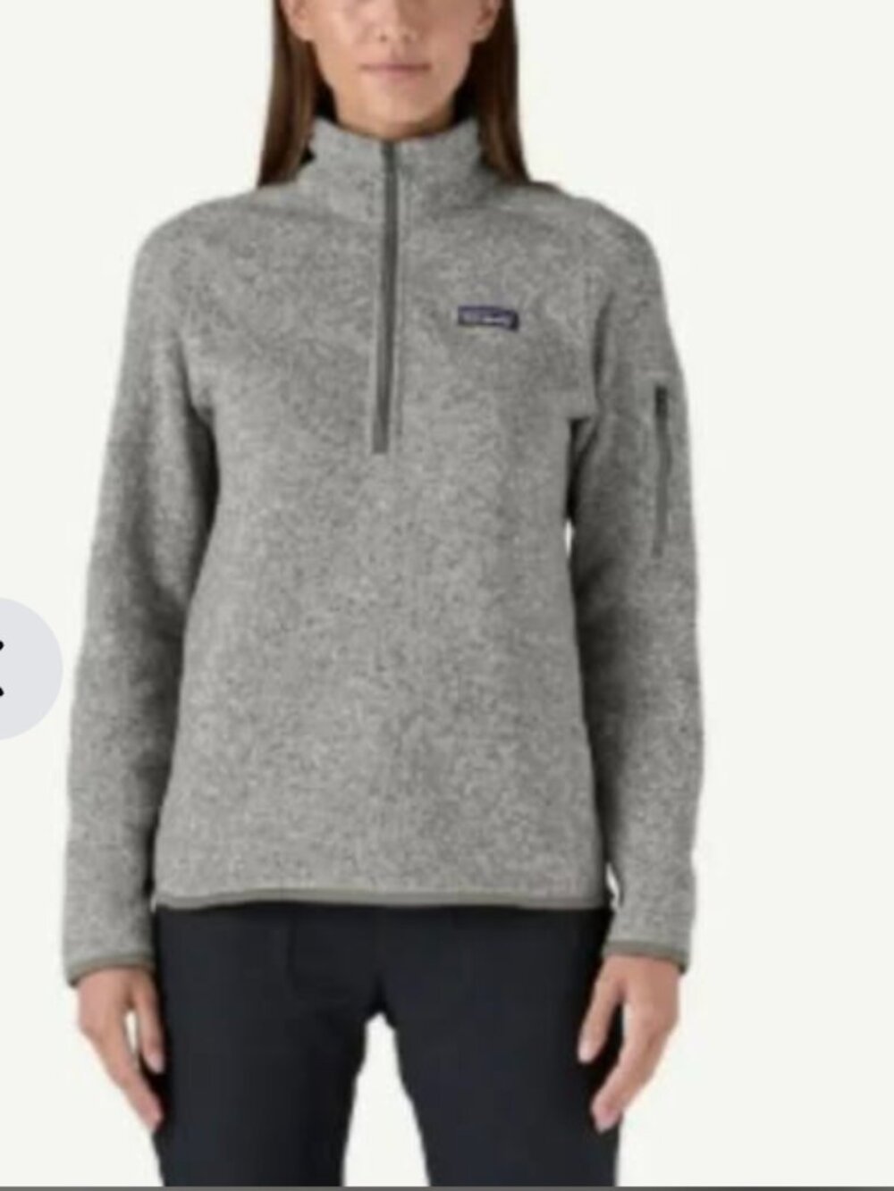 Patagonia Women's Better Sweater Fleece Zip Size L